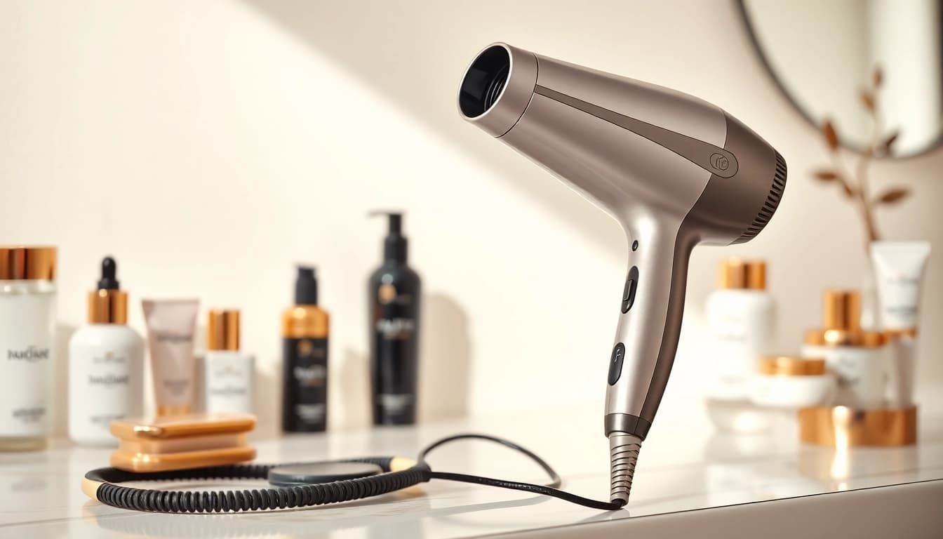 Erleben Sie den laifen föhn, einen eleganten Haartrockner mit luxuriösem Design und leistungsstarken Funktionen.