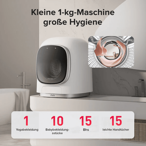 Mini Waschmaschine in der Stadtwohnung: Die perfekte Lösung für kompaktes Wohnen