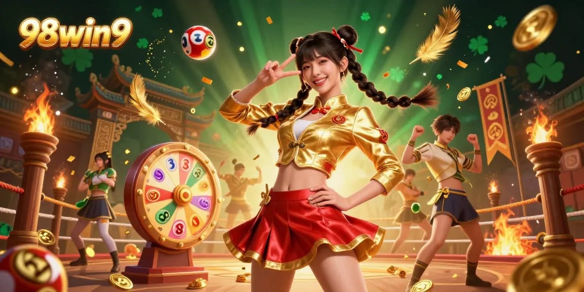 Experience the thrill of 98win9 with vibrant games and exciting jackpots in a dynamic casino scene.