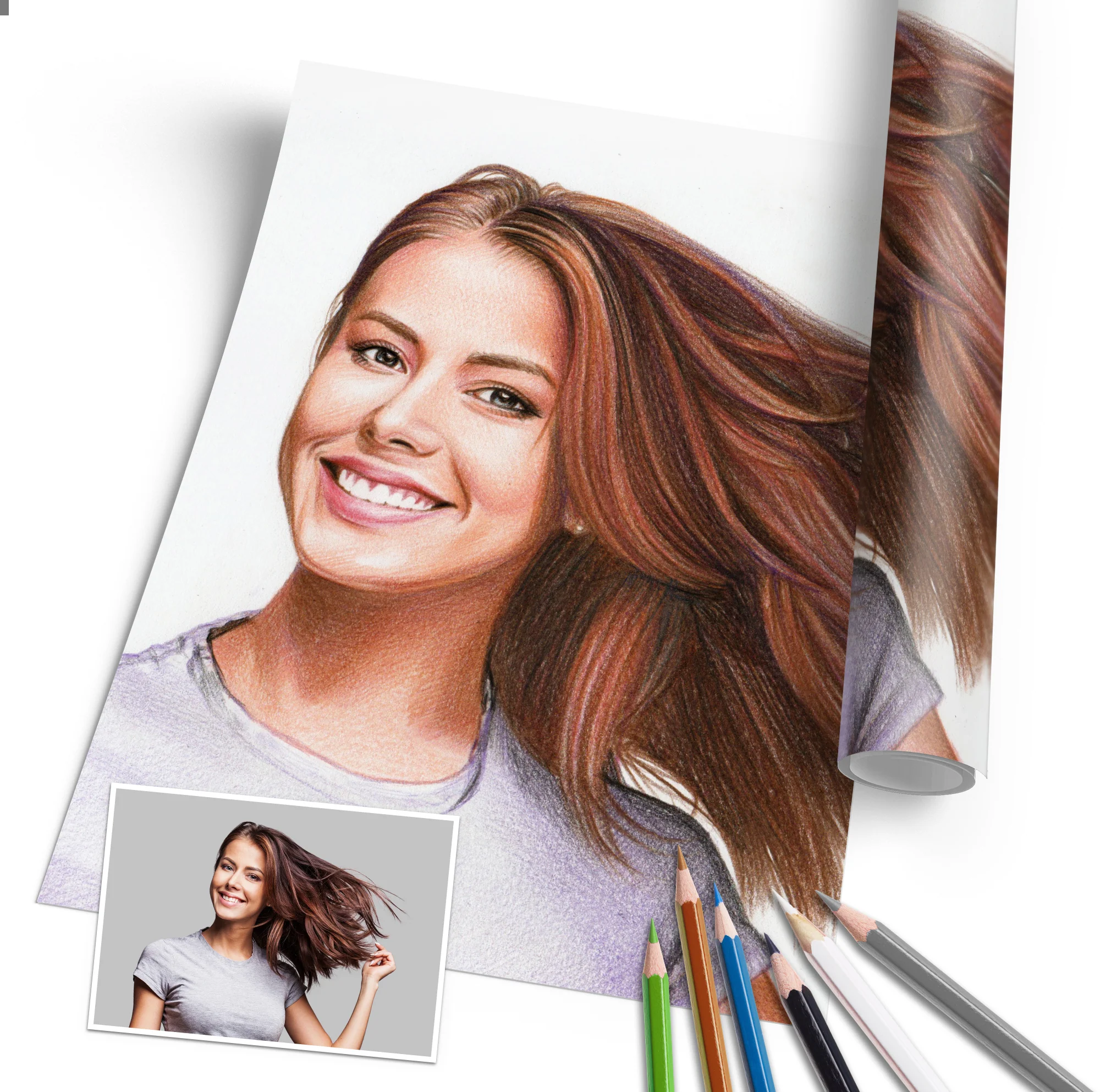 Foto malen lassen für deine Familie – Bestelle jetzt bei Families Portrait