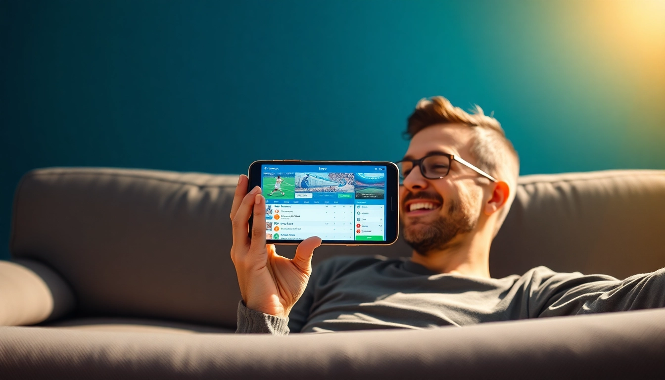 Sportwetten auf einem mobilen Gerät mit einem online wettanbieter ohne lizenz für ein sicheres Spielerlebnis.
