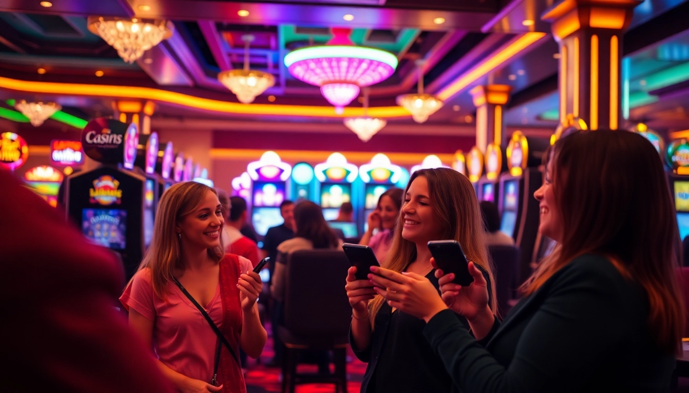 Entdecken Sie die beste Casino App in Deutschland, während Spieler voll in den Spaß und die Aufregung eines modernen Casinos eintauchen.