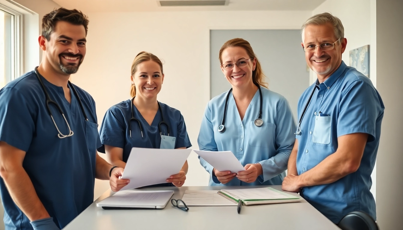 Pflegedienst gründen: Ein engagiertes Team plant erfolgreich die Gründung eines ambulanten Pflegedienstes.