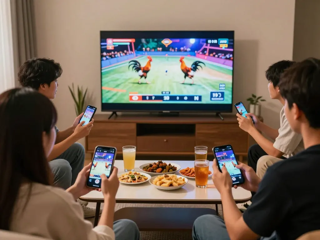 Xem đá gà thomo HD trực tiếp cùng bạn bè tận hưởng một buổi tối chơi game tại nhà thoải mái