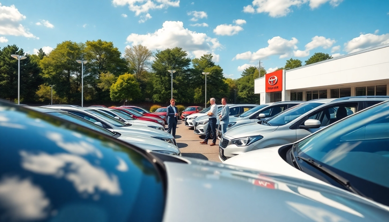 Auto kaufen: Vielfältige Fahrzeugauswahl in einem einladenden Autohaus