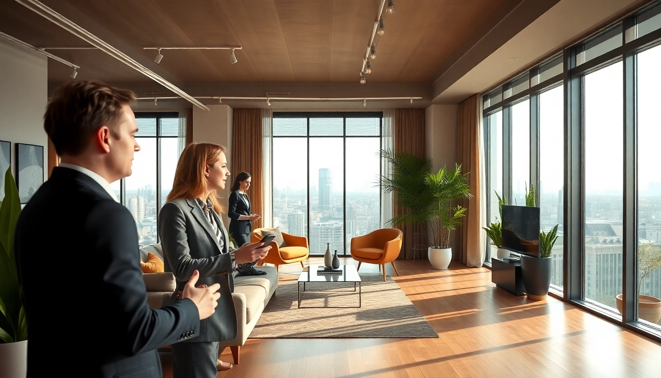 Immobilienmakler Frankfurt Ginnheim präsentiert eine moderne Wohnung in Frankfurt mit großen Fenstern.