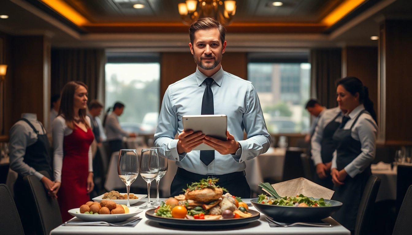 Headhunter Gastronomie sucht talentierte Fachkräfte im Restaurantumfeld.