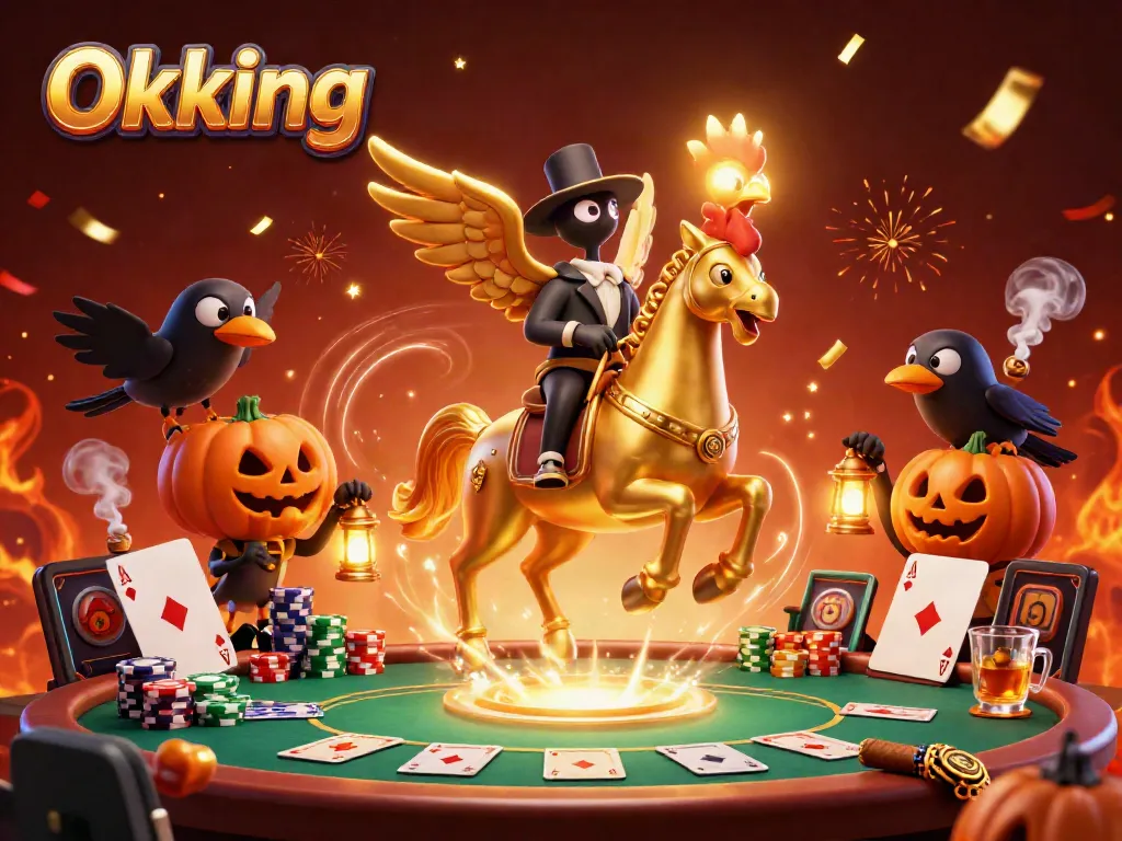 Engage with poker tables and vibrant casino action at Okking for thrilling wins.