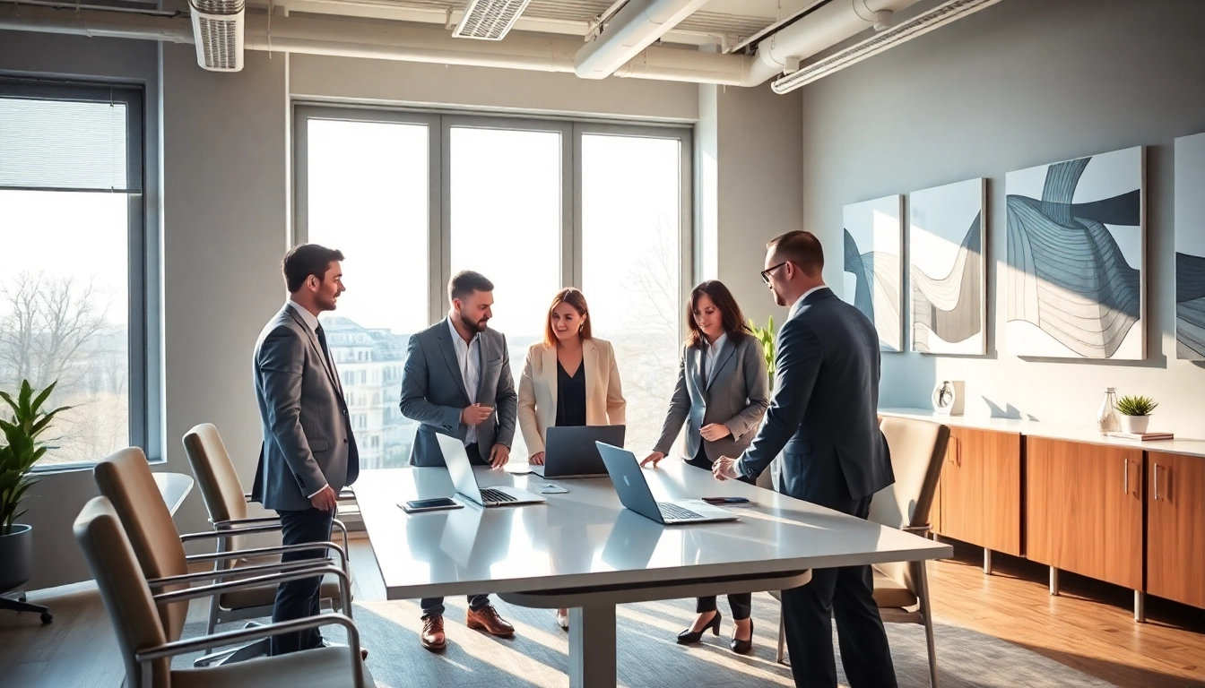 Professionelle Headhunter Wiesbaden diskutieren Strategien zur Personalvermittlung.