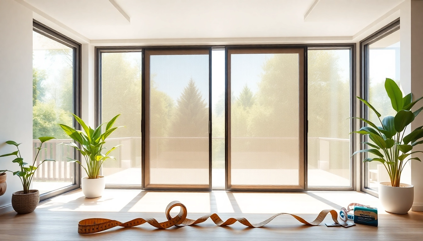 Fliegengittermaxx detail view showcasing innovative design in a modern home.