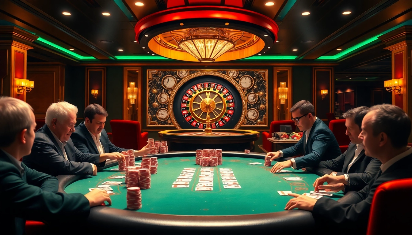 Experience thrilling gameplay at https://f168.sarl/ featuring an exciting poker table and roulette.