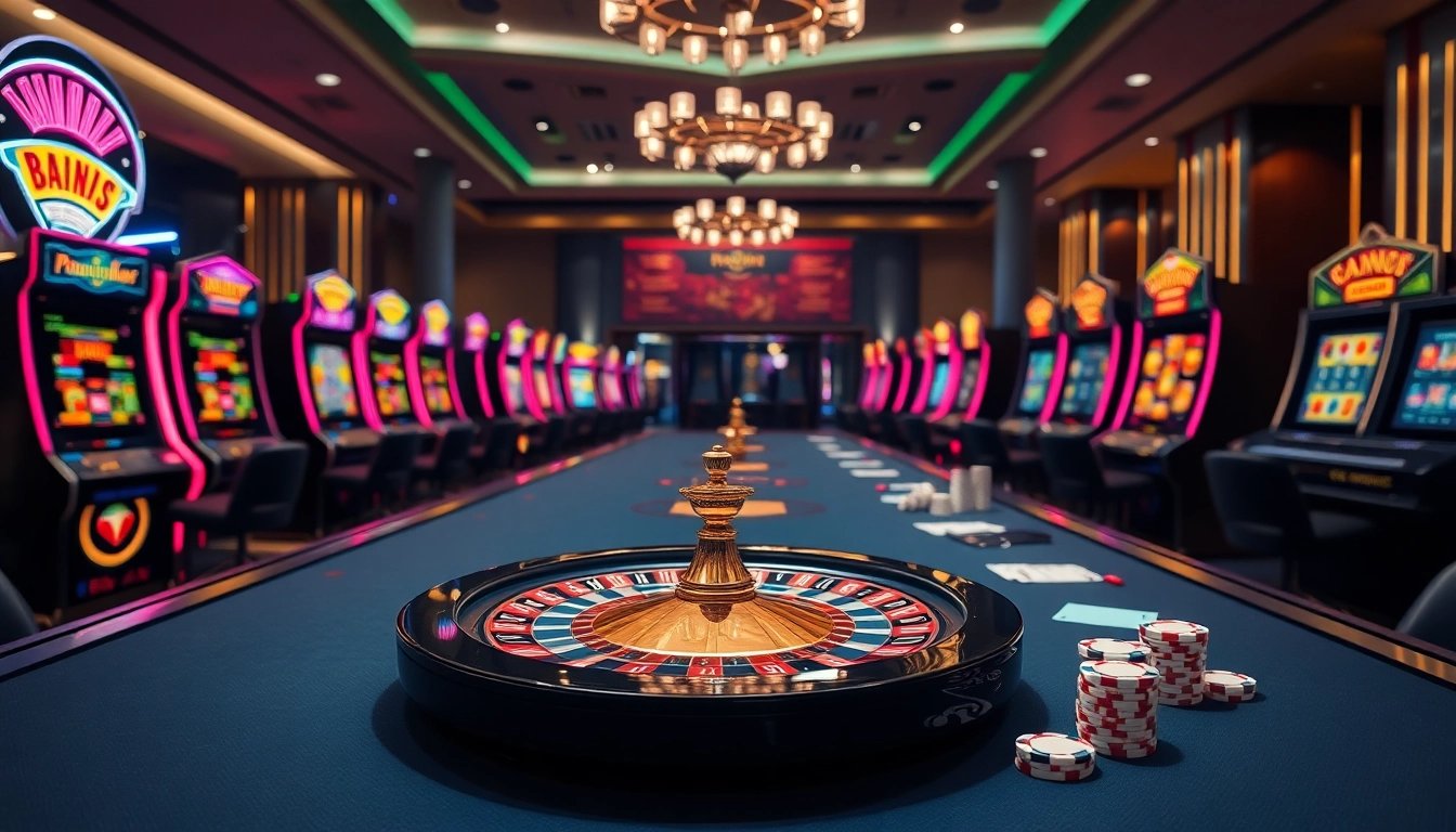 Experience the excitement of S8 online gambling with vibrant games and elegant casino tables.
