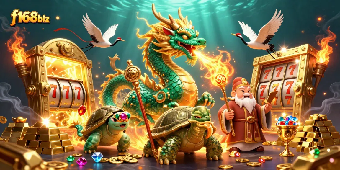 Bet on f168biz by experiencing massive rewards from the jade dragon's golden fire in the casino.
