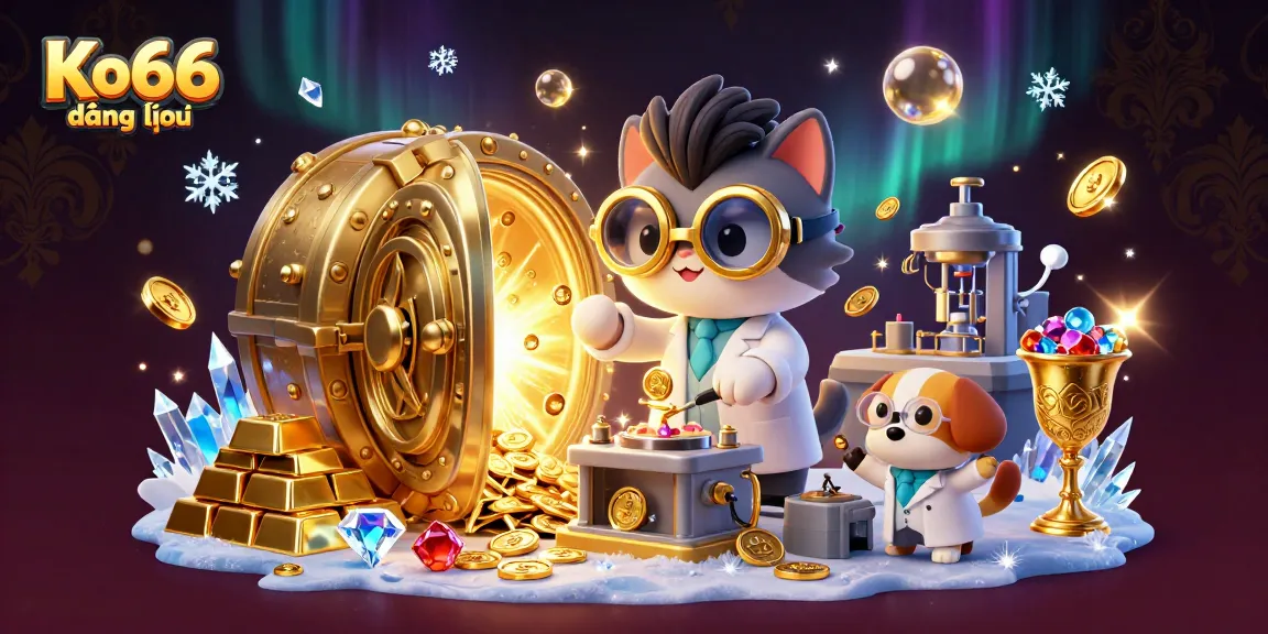 Experience winning at Ko66 đăng nhập with action-packed gold and treasures in a vibrant casino.